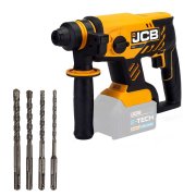 JCB 18V Cordless Brushless SDS Rotary Hammer Drill - Bare Unit - 21-18BLRH-B